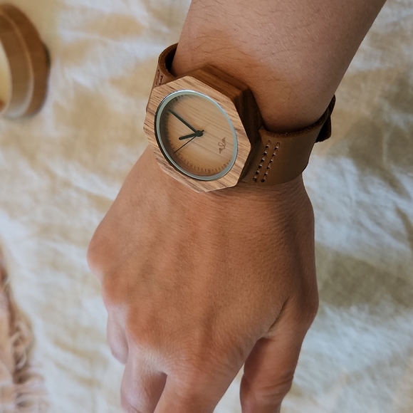 🪽Angelwood Creations Wood Watch - Picture 4 of 6